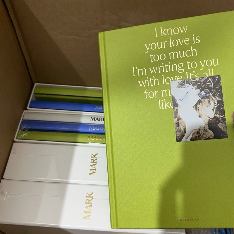 [+POB] (READY STOCK) MARK 1th Album [First Fruit] Trilogy Ver