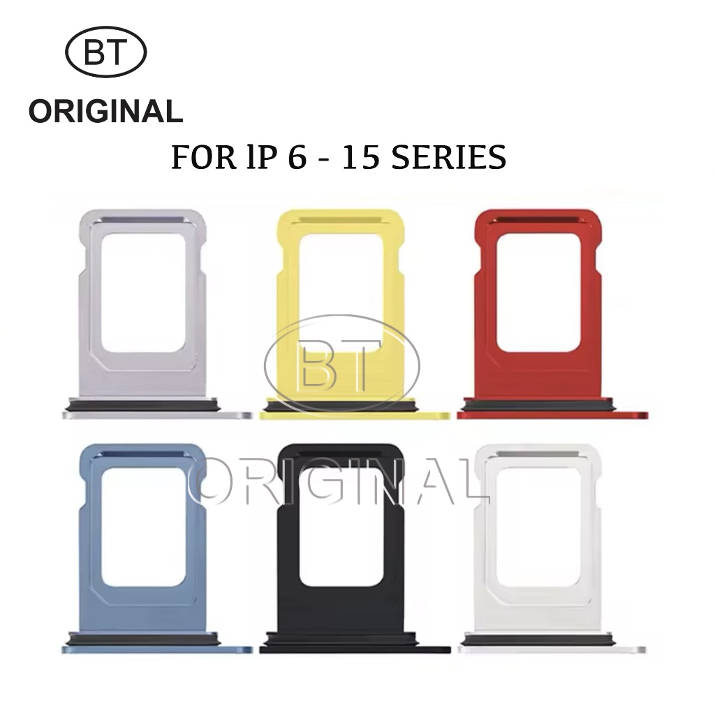 SIM TRAY TEMPAT KARTU SIMLOCK lP 7 - 7 PLUS - 8 - 8 PLUS - X - XS - XS MAX - XR - 11 - 11 PRO - 11 P
