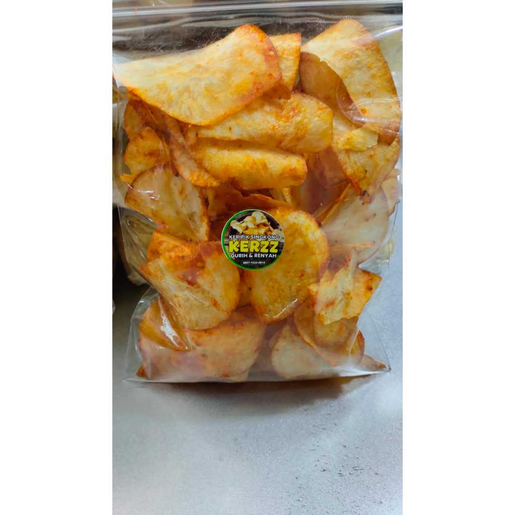 

kripik singkong pedes