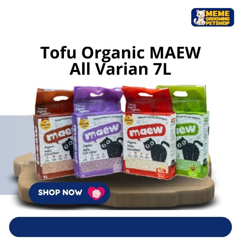 Pasir Tofu Soya Maew Cat Litter 7L