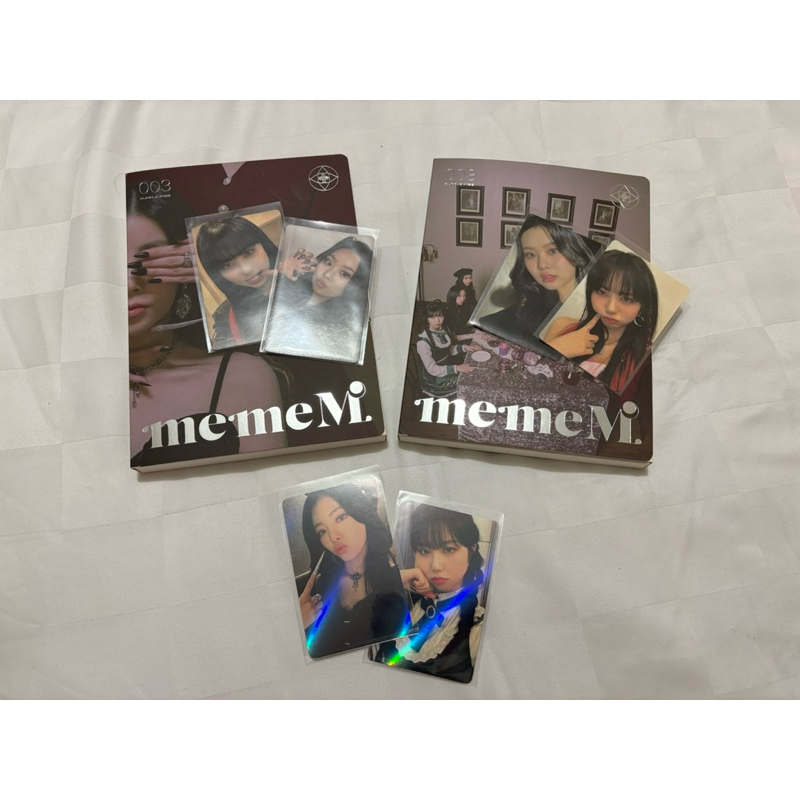 purple kiss memeM album full set