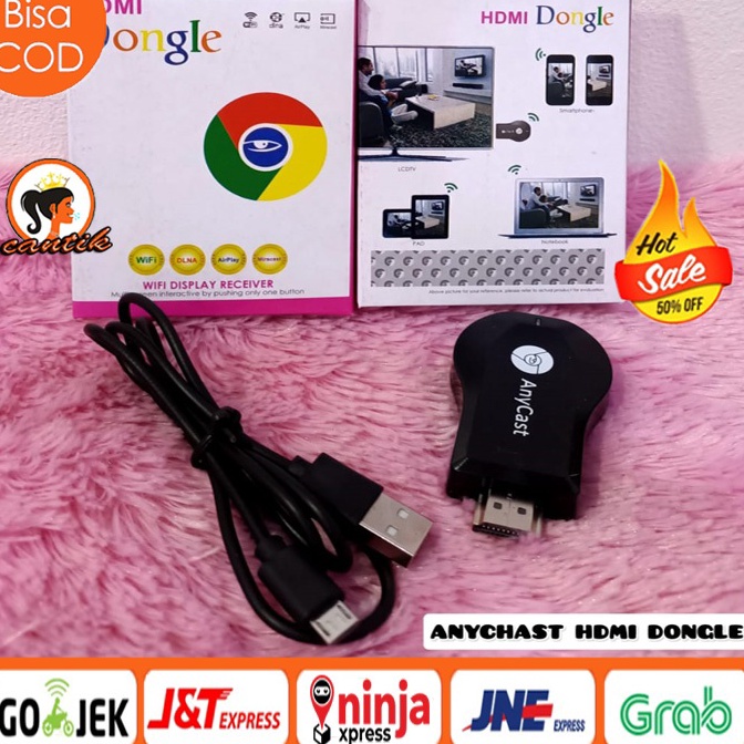 55HARGA TERMURAH Wireless HDMI Dongle Anycast  Dongle HDMI Wifi Anycast