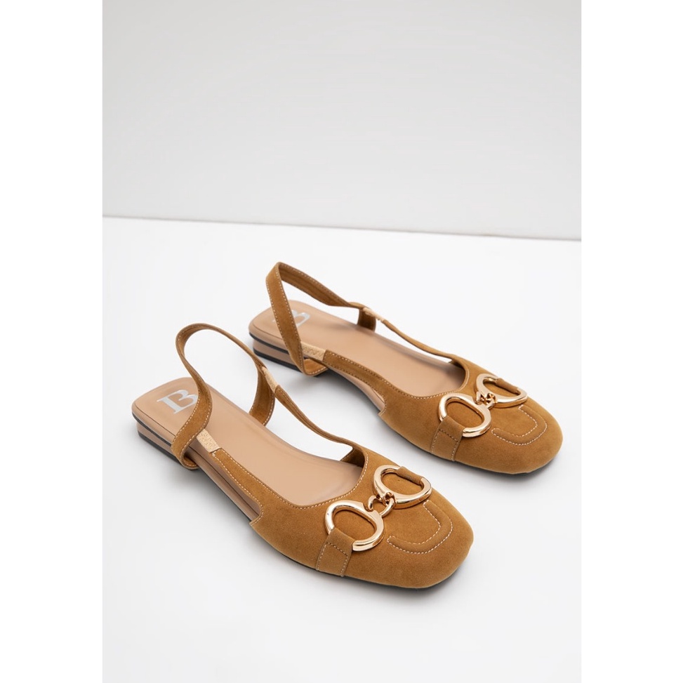 55TOP SALE Berrybenka  Sepatu Mules Tali Wanita Sofia Eshala Slingback Heel