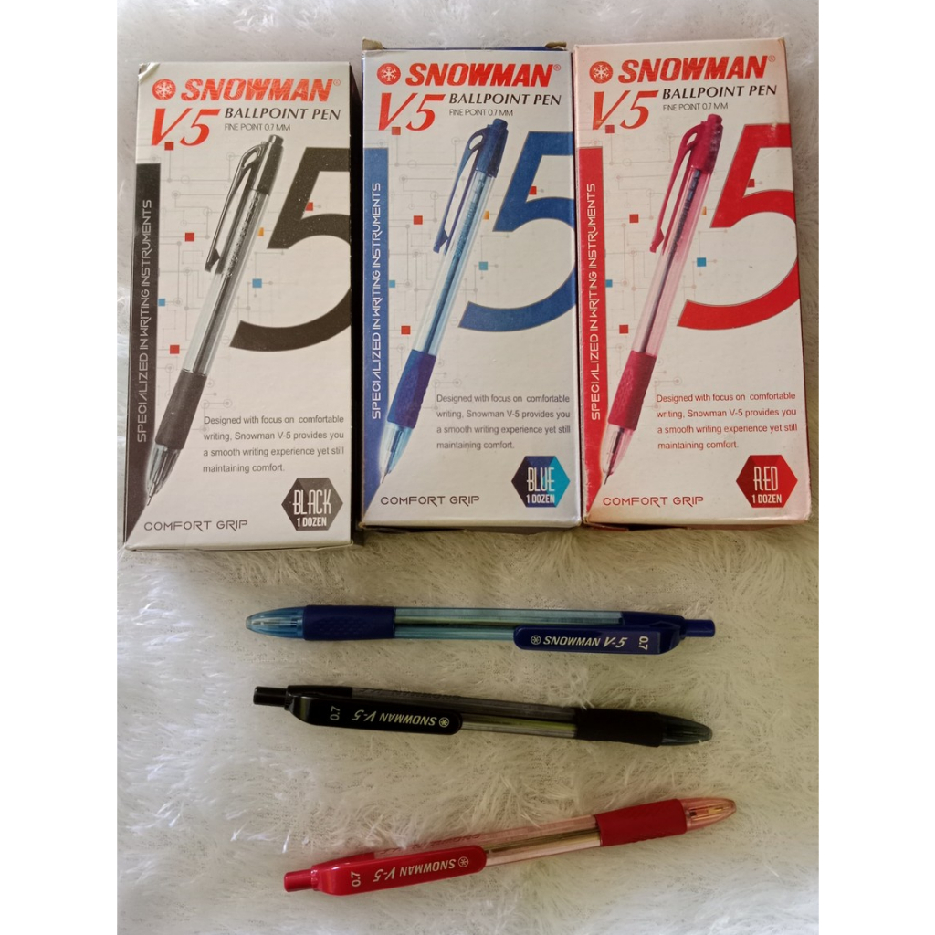 

Pena Snowman V5 BALLPOINT PEN 0,7mm