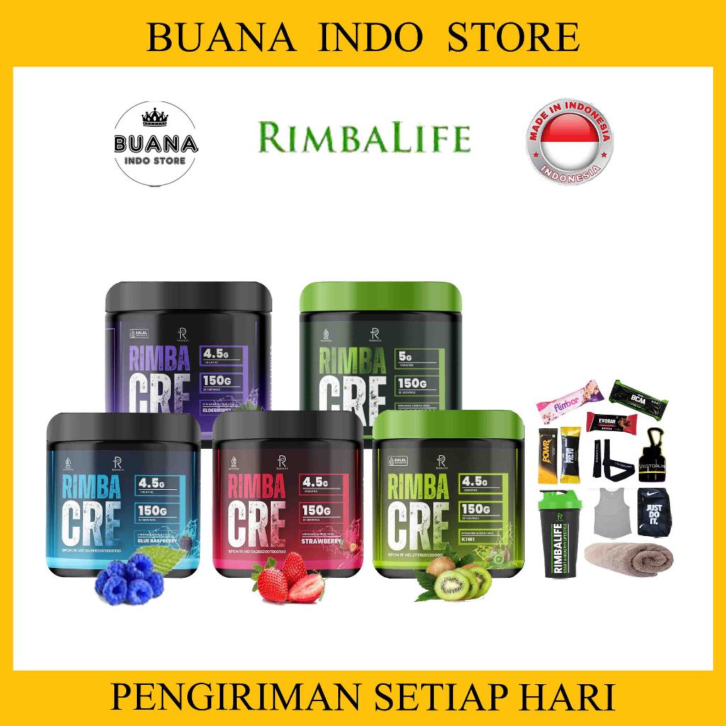 Rimbalife Rimbacre Creatine Monohydrate 300 gram 60 serving Creatin Kreatin Suplemen Gym Fitness