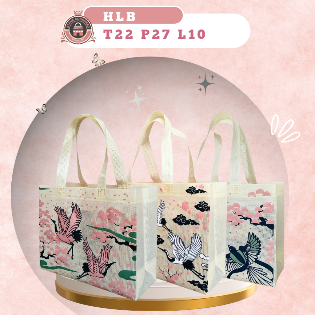 

[SPUNDBOND] Tas Sablon Tas Souvenir Tas hajatan Tas Tahlilan Tas Hantaran Tas Tasyakuran Mewah 22x27x10