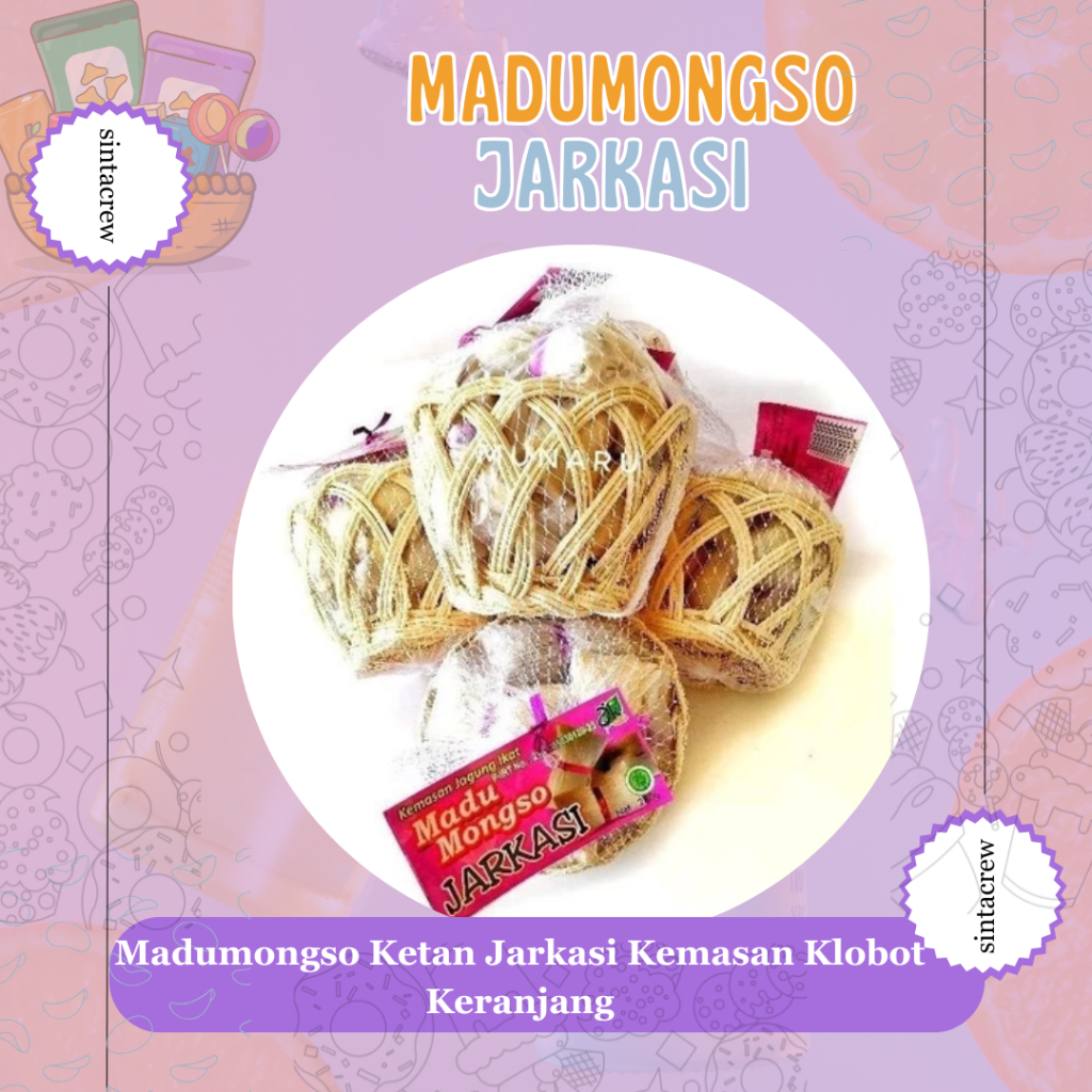 

Madumongso Ketan Jarkasi Kemasan Klobot Keranjang