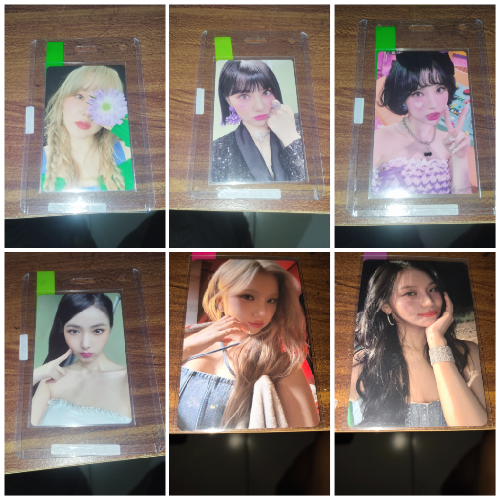 Eunha SinB Umji Yerin Aria Gfriend Viviz Beam of Prism Voyage Photocard