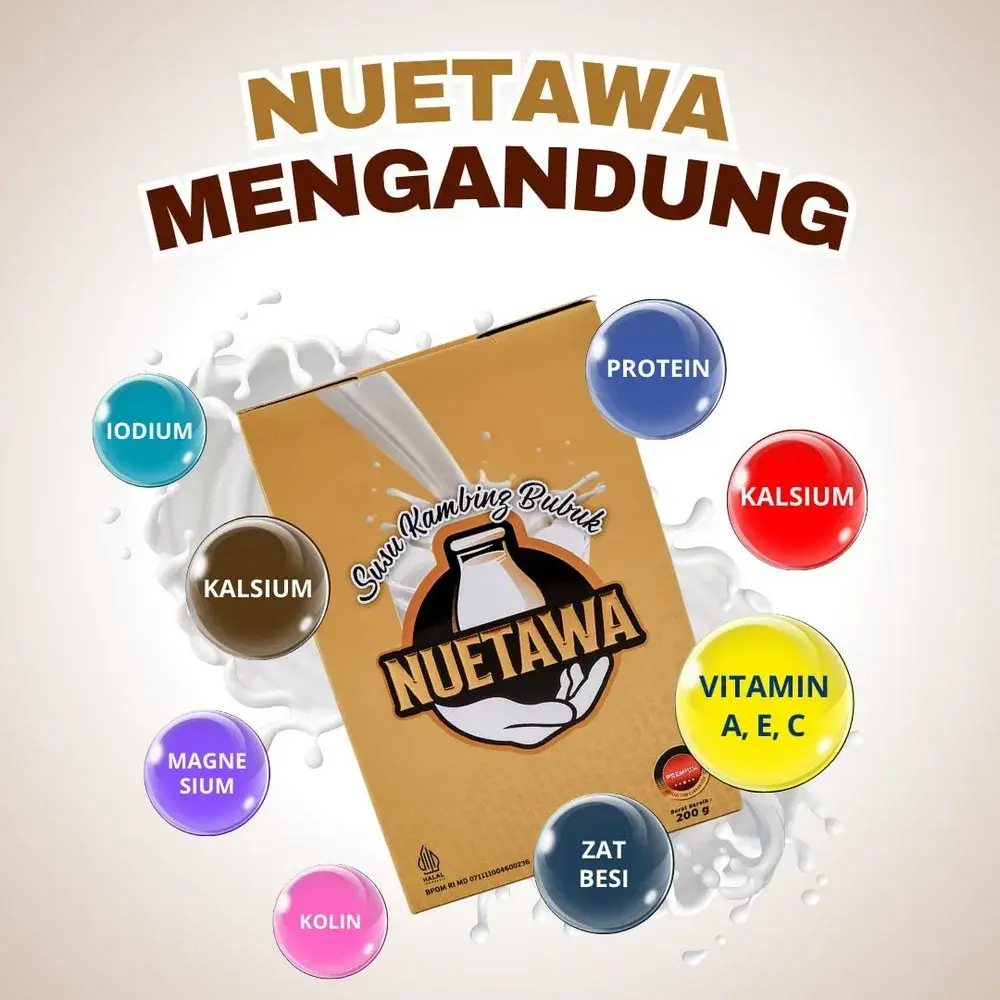 

NUETAWA Susu Kambing Etawa Murni Baik Untuk Kesehatan Tubuh