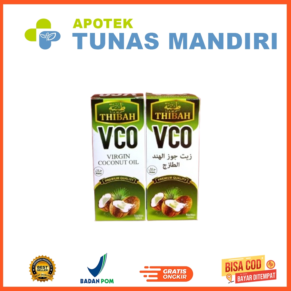 

APOTEK TM VIRGIN COCONUT OIL (VCO) THIBAH PREMIUM QUALITY 125 ML