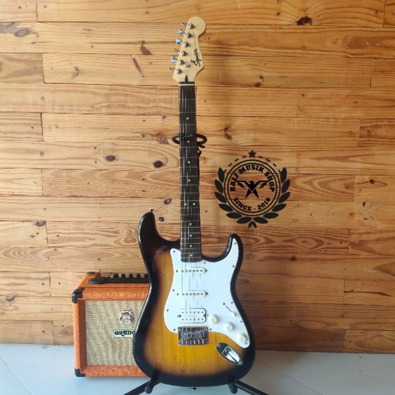 squier bullet hardtail stratocaster