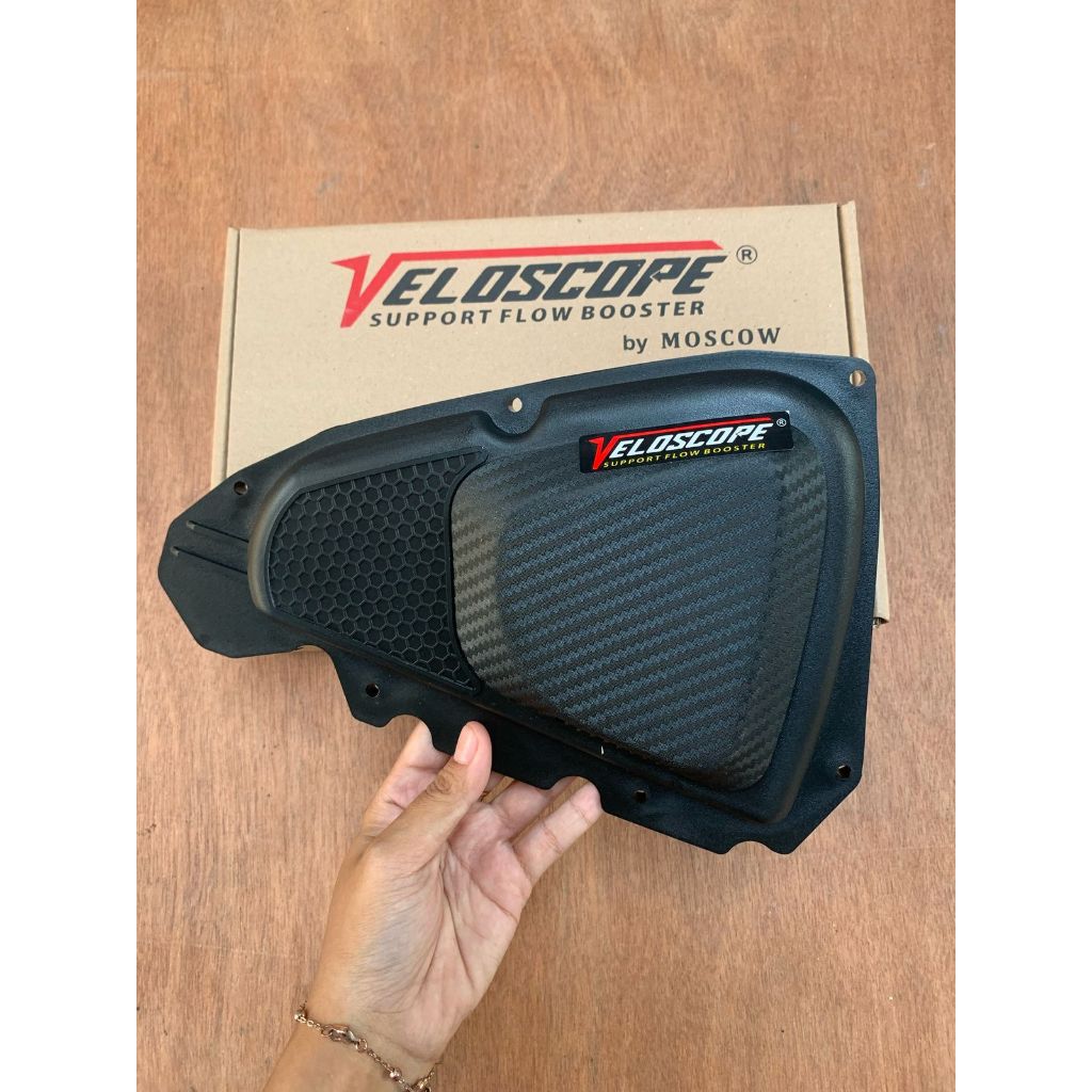 VELOSCOPE ORIGINAL COVER FILTER VARIASI VELOSCOPE FREE STIKER TUTUP BOX FILTER SLIM BEAT NEW FI