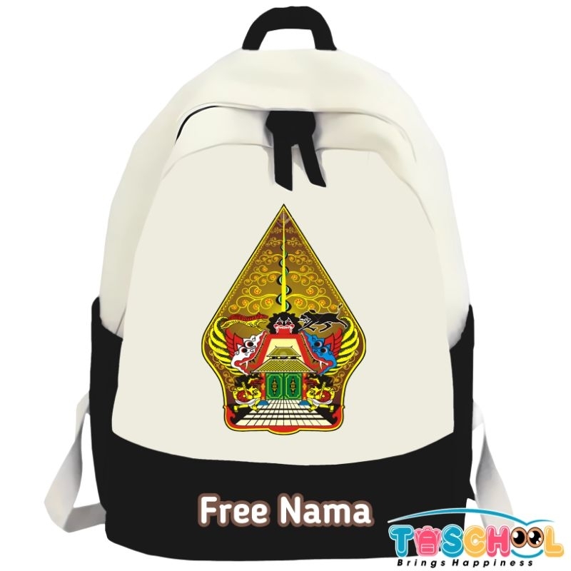 TAS RANSEL ANAK WAYANG GUNUNGAN FREE NAMA