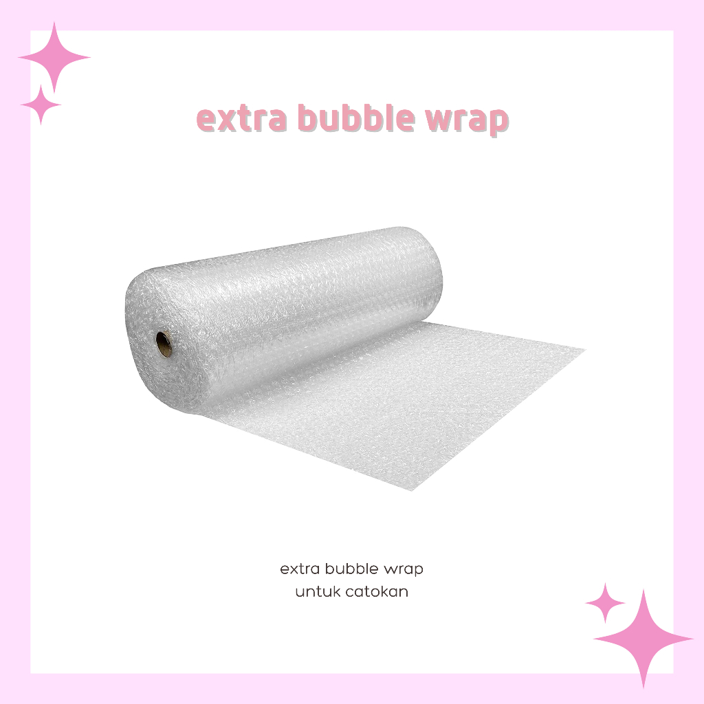 

Extra Bubble Wrap untuk Catokan