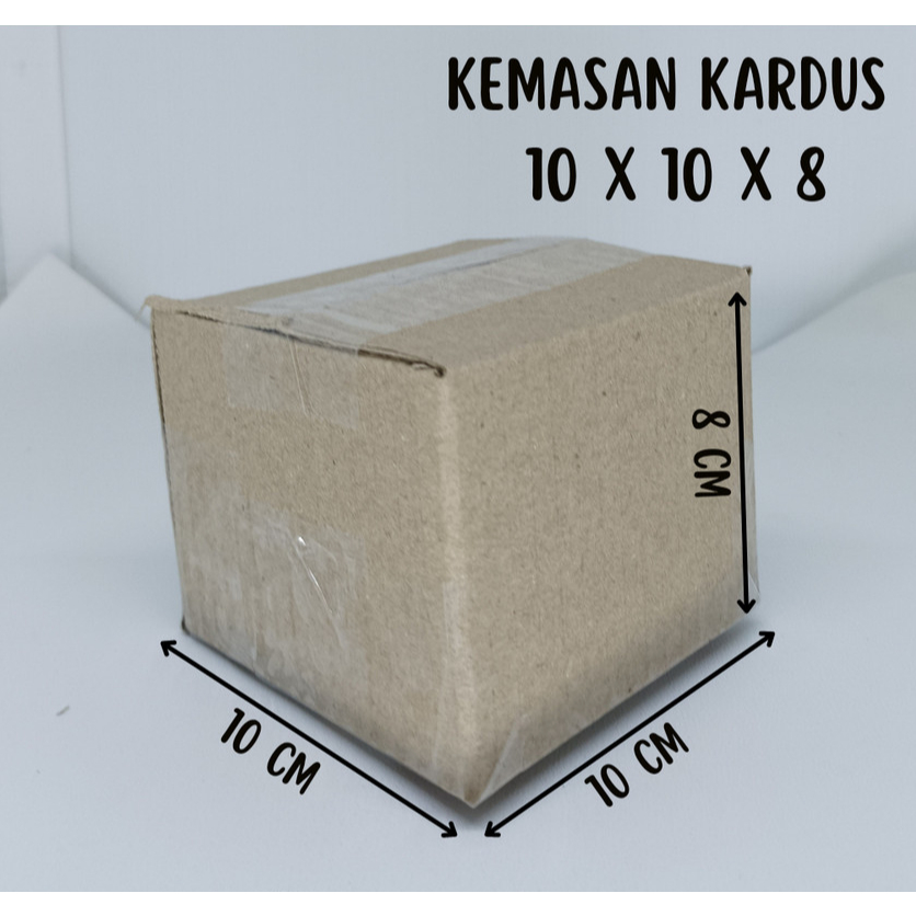 

Kardus Packing Box Ukuran 10x10x8 cm Murah