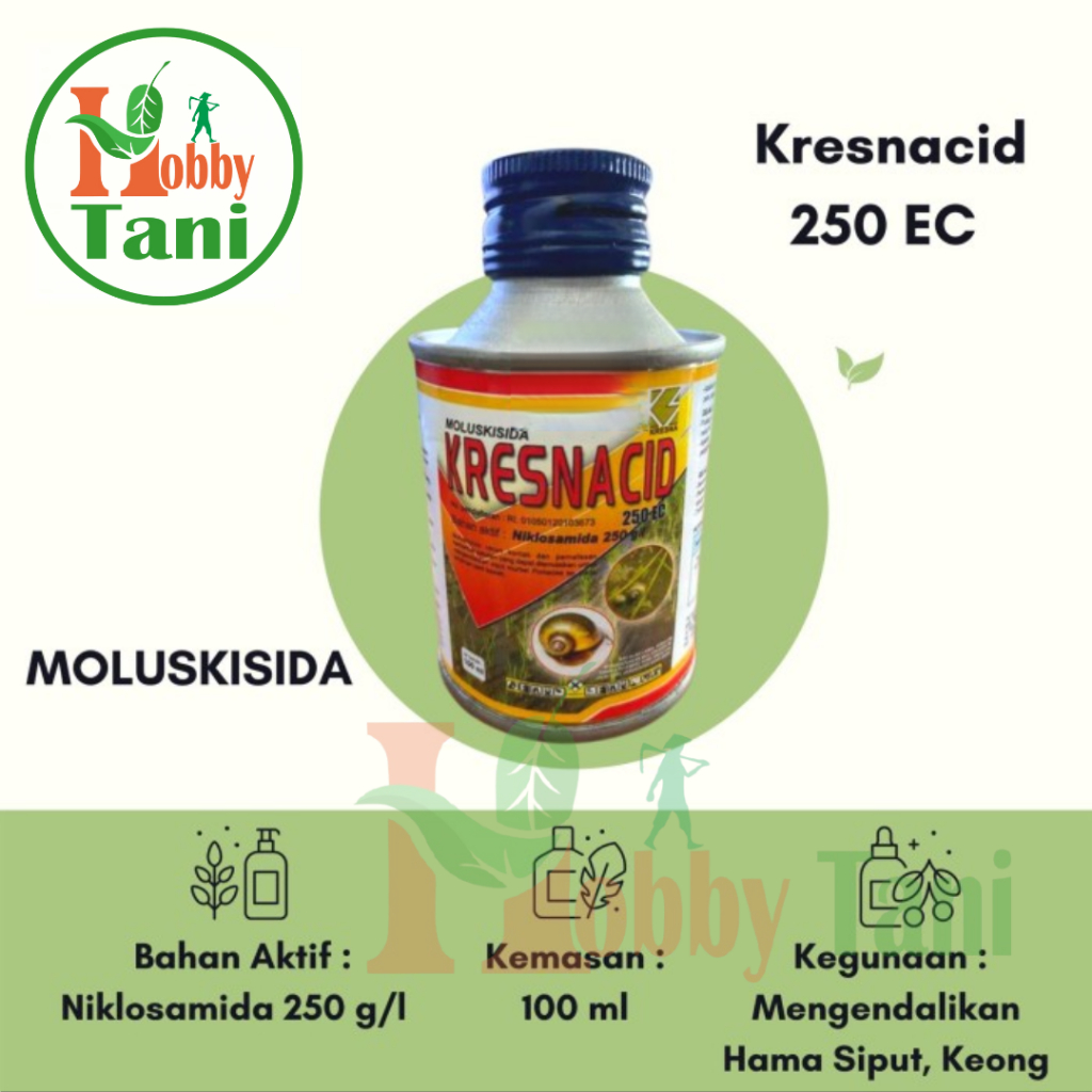 Obat Semprot Keong Kresnacid 100 ml / Obat Keong