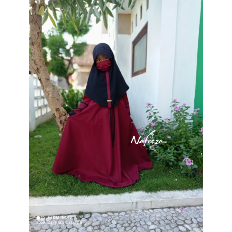 Seragam TPA TK Jahit Custom Baju Gamis Pengajian Jilbab Set Koko Kemeja