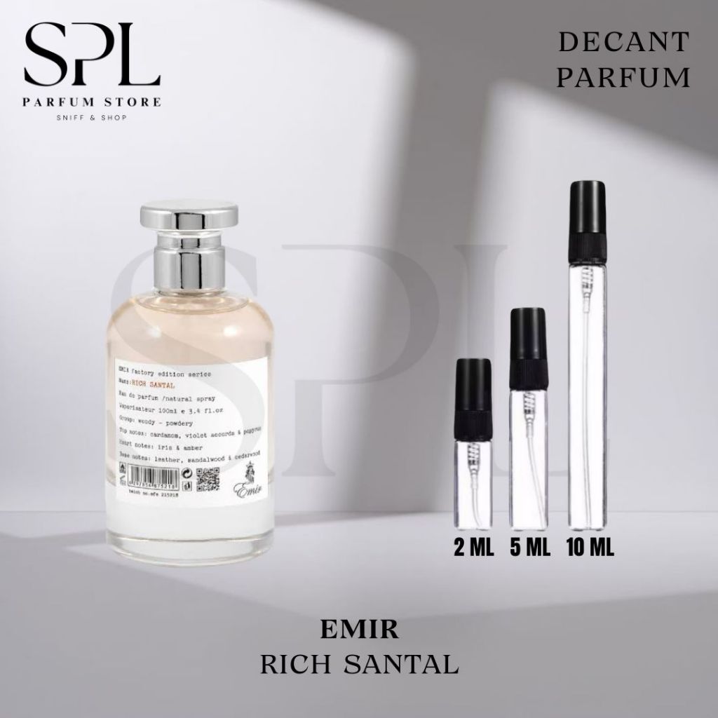 Decant Emir Rich Santal Unisex EDP