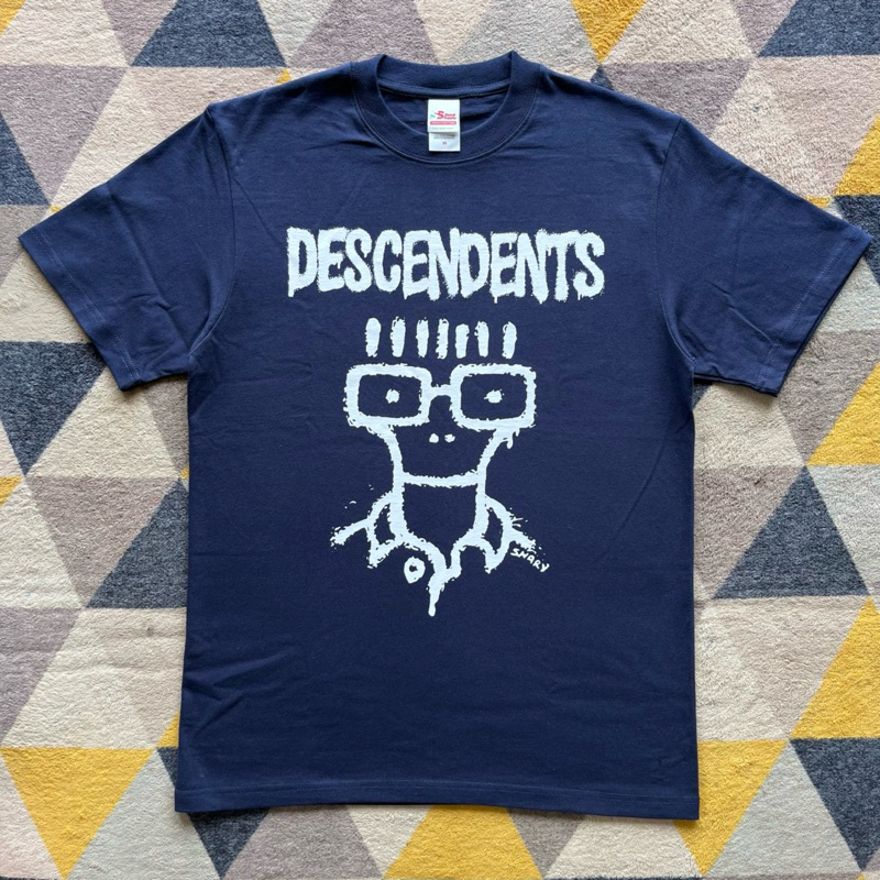 KAOS BANS DESCENDENTS tag stitch supply heavy cotton