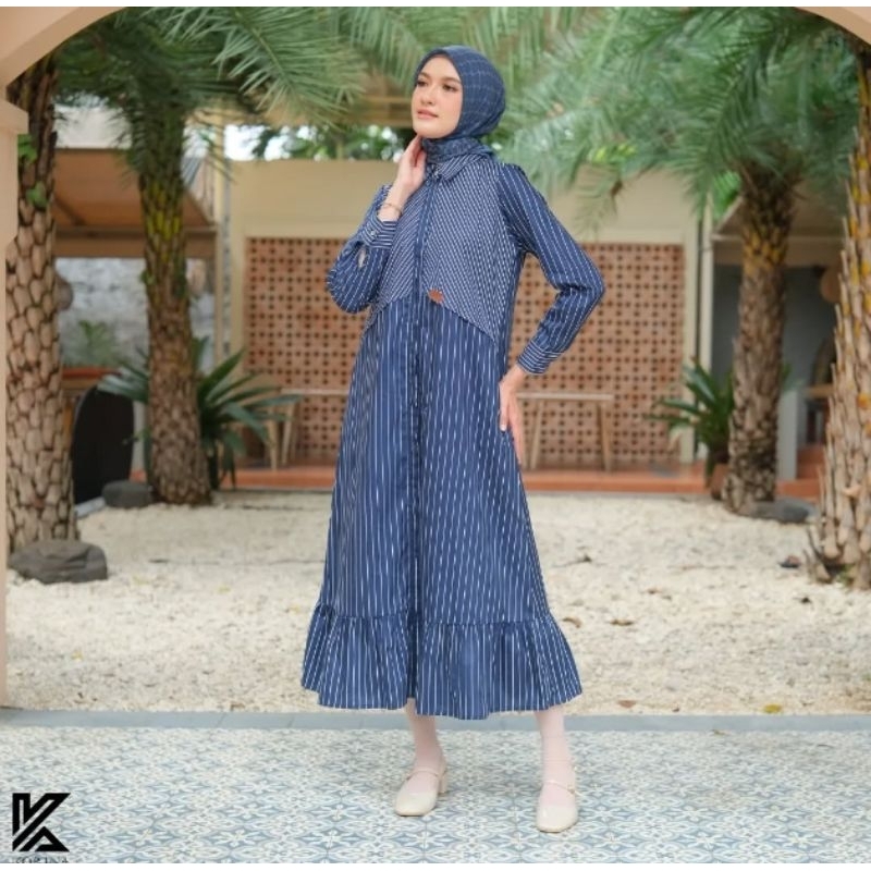 preloved mulus midi dress korina