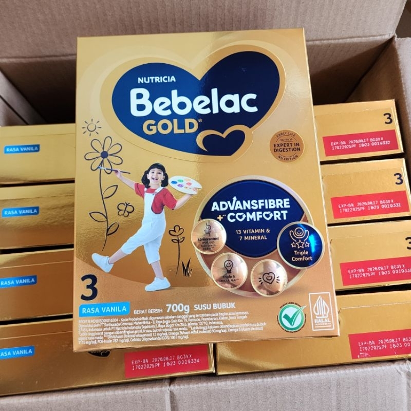 

Bebelac Soya Dan Gold 3 Vanila Dan Madu 700gr TERMURAH