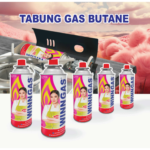 WINN GAS TGK, TABUNG  GAS KALENG  BUTANE
