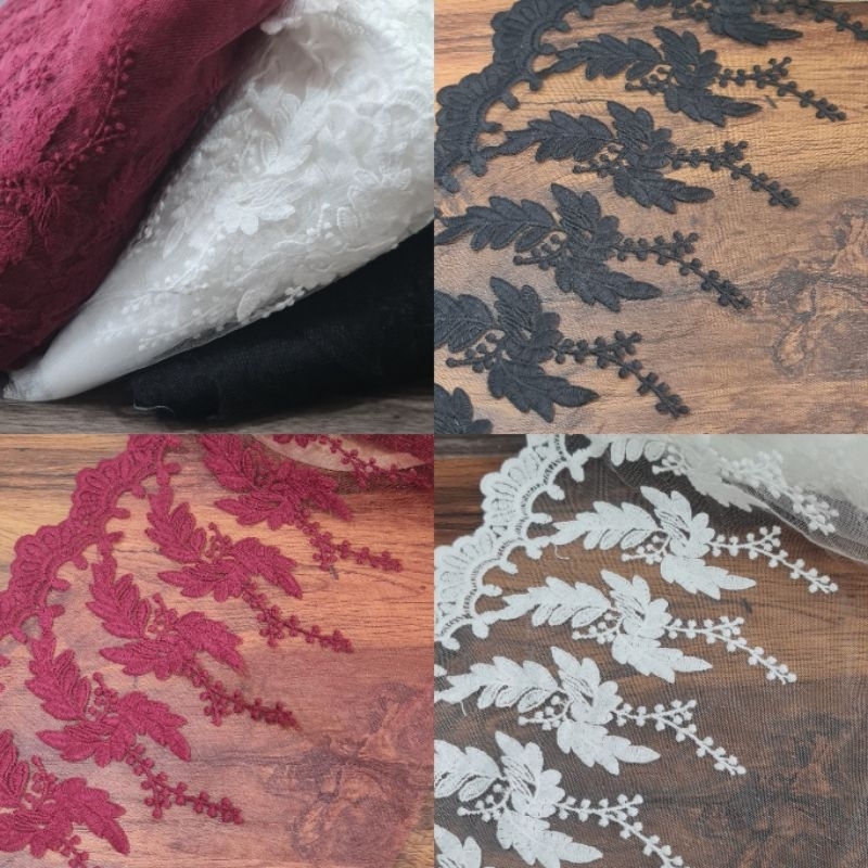 renda tile/tulle,renda tile lebar meteran