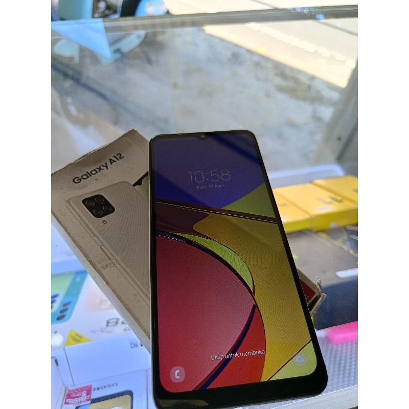 Samsung A12 ram 4/128 second