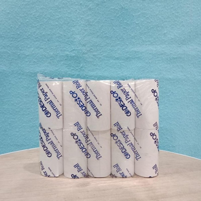 

57x30 Kertas Thermal Kasko Kasir Ekonomis 57 x 30 Codeshop Coreless Struk Receipt Printer Bluetooth 58mm