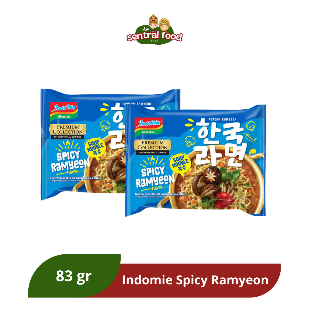 

Indomie Mie Instan Korean Spicy Ramyeon 83gr