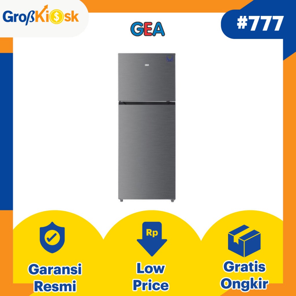 GEA Kulkas 2 Pintu 198 Liter G2HD-198 / G2HD 198 / G2HD198
