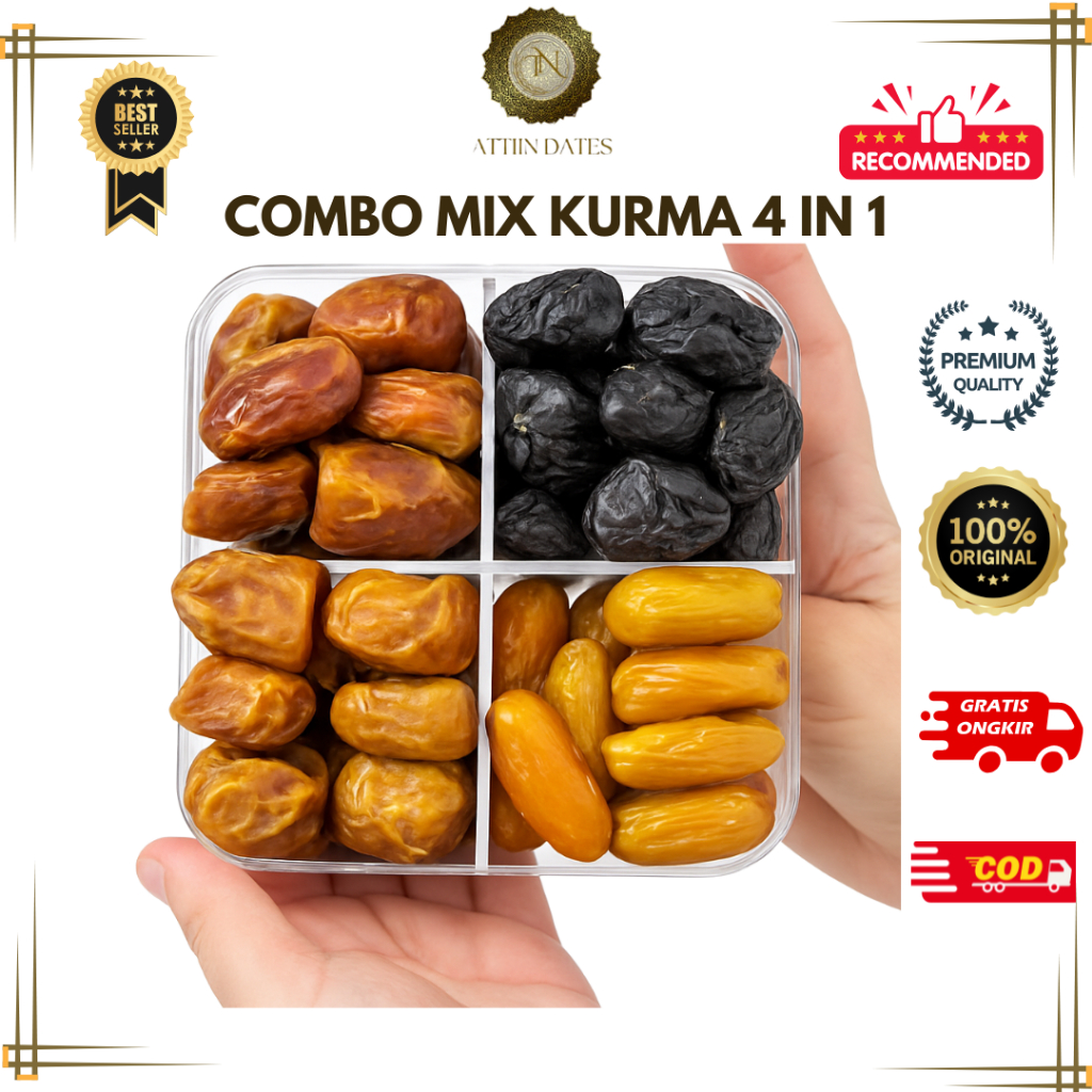 

KURMA MIX/COMBO MIX KURMA/KURMA MIX 4 SEKAT
