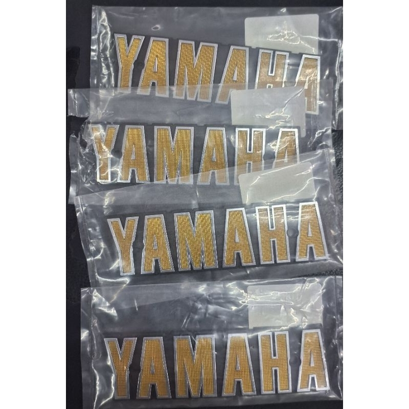 Emblem tangki RXK RX 100 original yamaha NOS emblem RX 100 emblem RXK