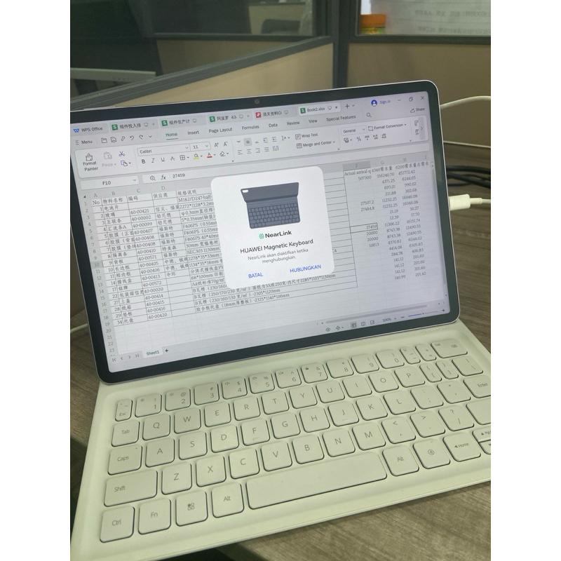Huawei papermate 11.5S second seperti baru
