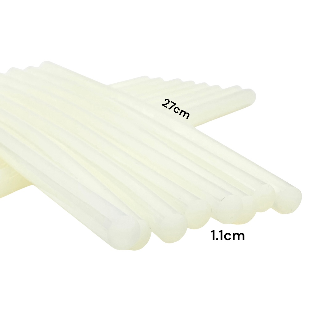 

(10 PCS) REFILL GLUE GUN BESAR (1.1x27cm) / LEM TEMBAK / LEM BAKAR / LEM LILIN