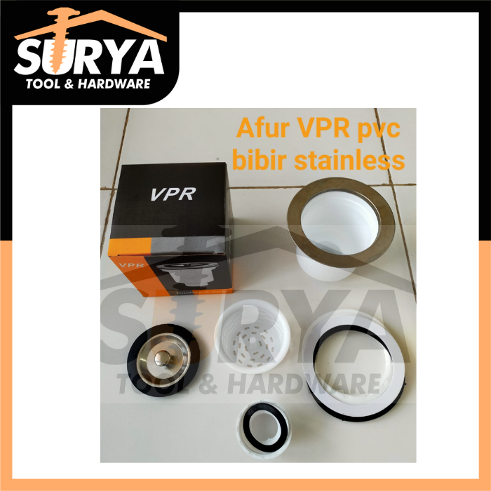 afur bak cuci piring bibir stainless VPR