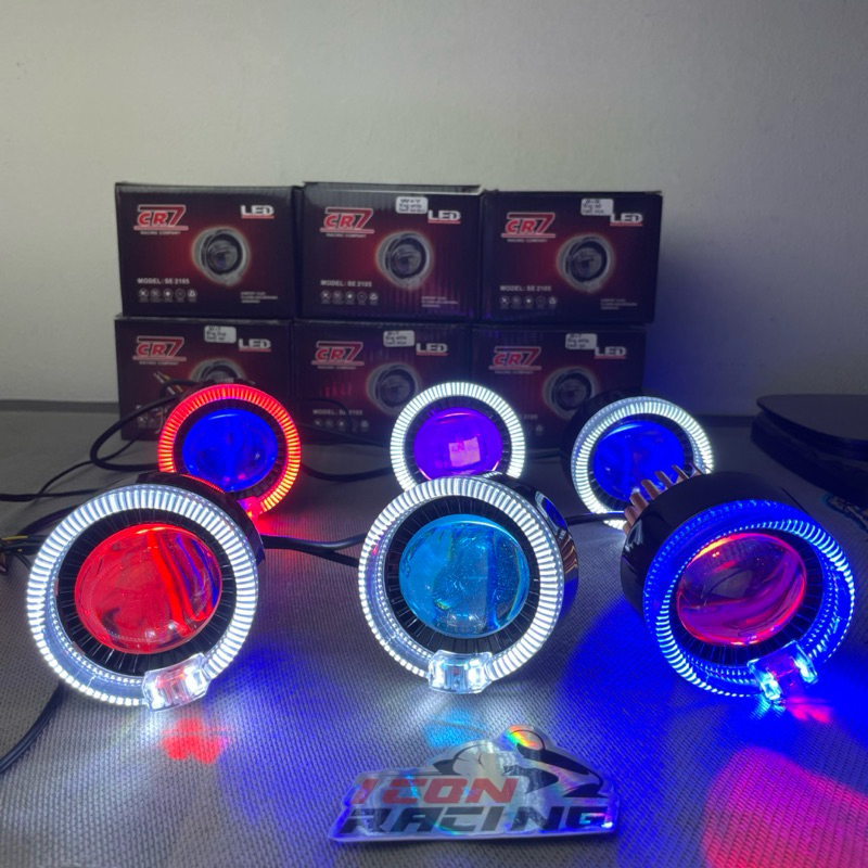 Biled Projie bulat 2.5 inch Gen 3 Biled CR7 Cahaya Cut Off