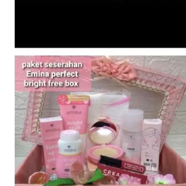 PAKET HANTARAN | PAKET SESERAHAN PAKET MAKE UP EMINA Face FREE BOX