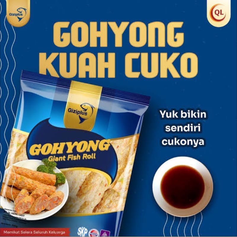 

Giziplus gohyong 500gr