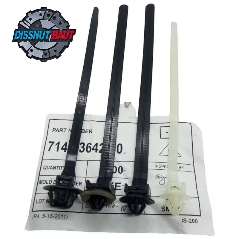 Klip Pengikat Penjepit Kabel Klem Clip Cable Perapih Insulock Mobil Motor