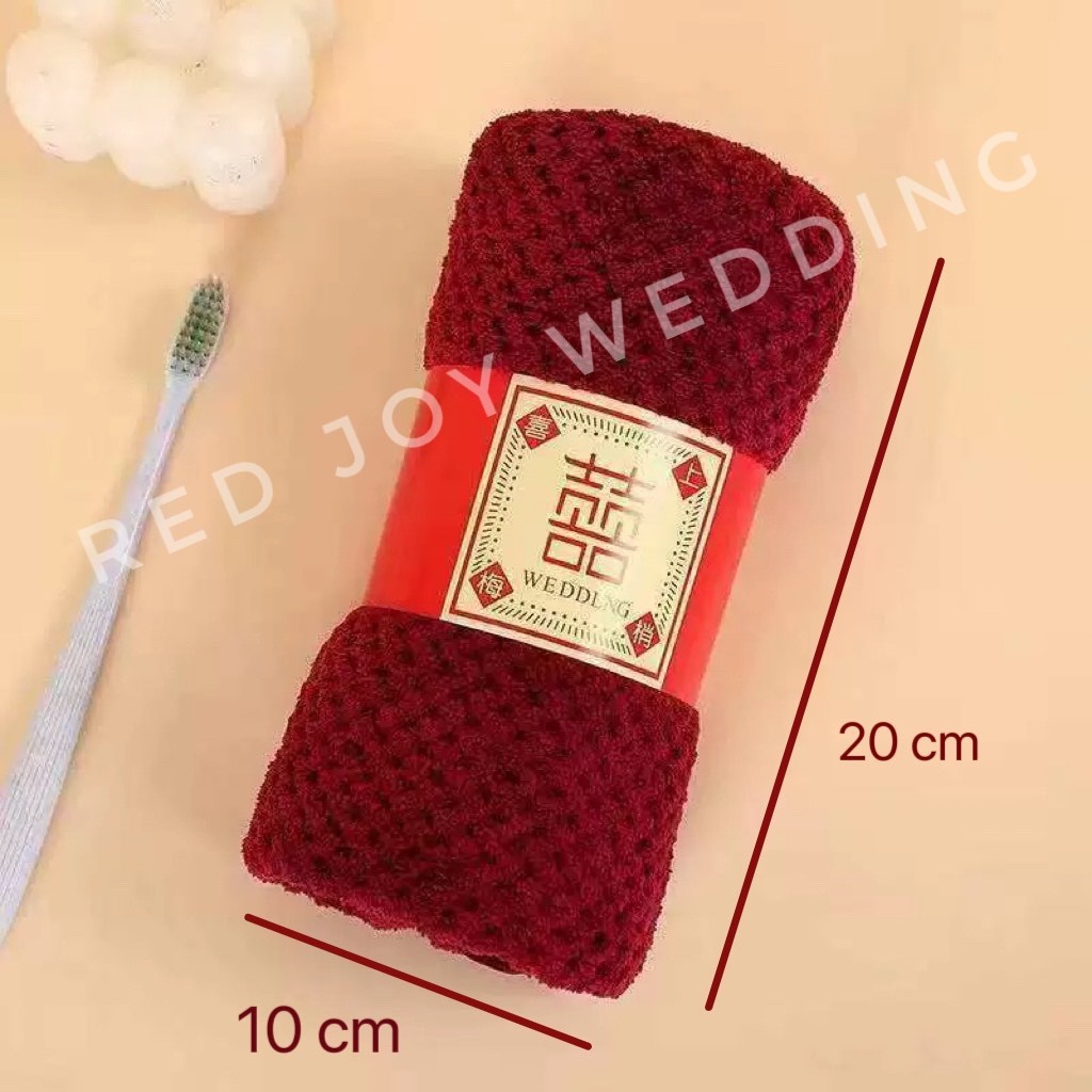 Handuk Souvenir ShuangXi / Handuk ShuangXi Chinese Wedding