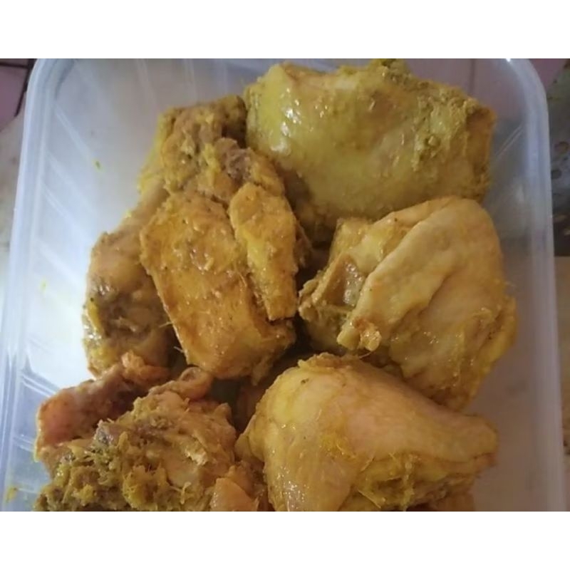 

PAHA BAWAH AYAM BUMBU LENGKUAS UNGKEP ISI 5 BUAH KEMASAN THINWALL KOTAK