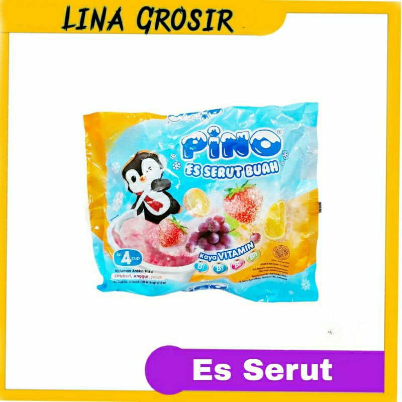 

Pino Es Serut Buah @ Isi 4 cup