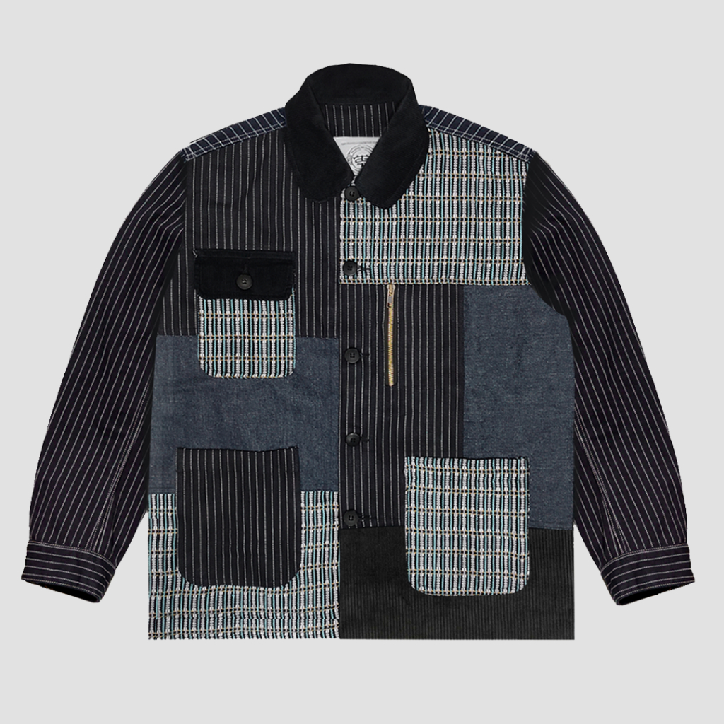 Jaket pria Barerra Wabash Hand-woven Baduy Type 1
