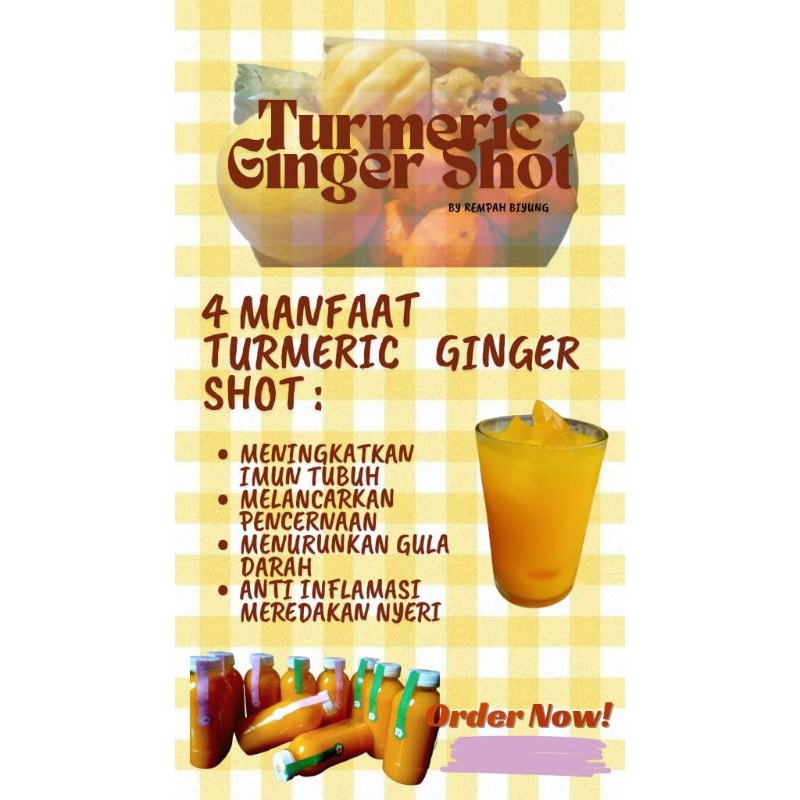 

Turmeric Ginger Shot #viral