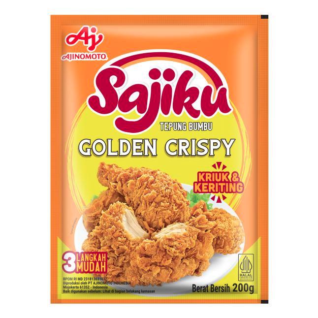

SAJIKU Tepung bumbu Golden Crispy Sachet 200g