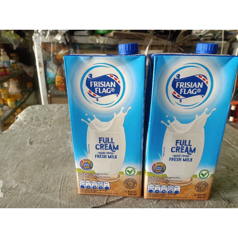 

Frisian Flag Susu UHT Full Cream 946 ML / 1 Pcs