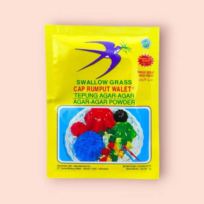 

Swallow Globe Bubuk Agar Agar / Agar Agar Powder 7 Gram