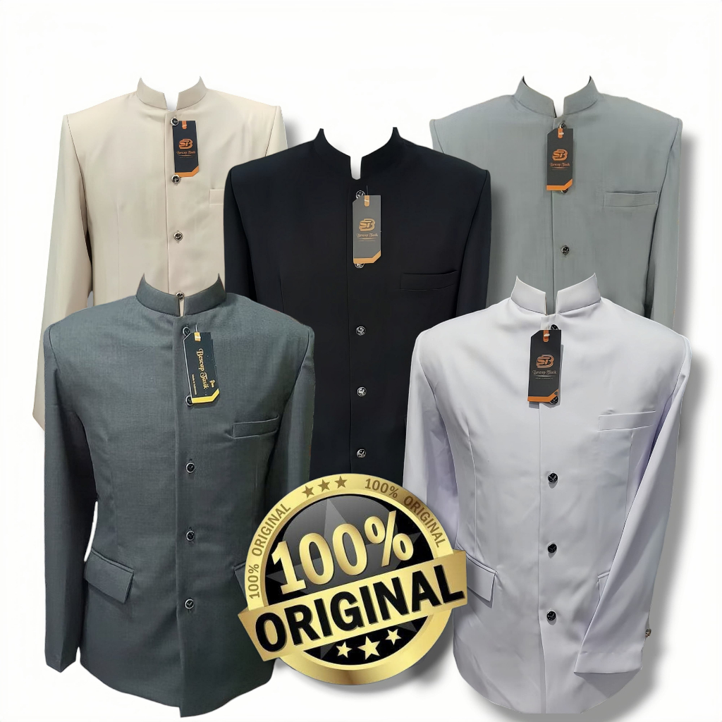 Jasko Pria Dewasa Premium Atasan Muslim Pria Jasko polos Motif Saku Tutup Jasko Original Bescap tasi