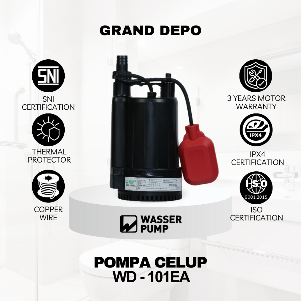 Wasser Pompa Celup WD 101EA / Pompa Celup Wasser